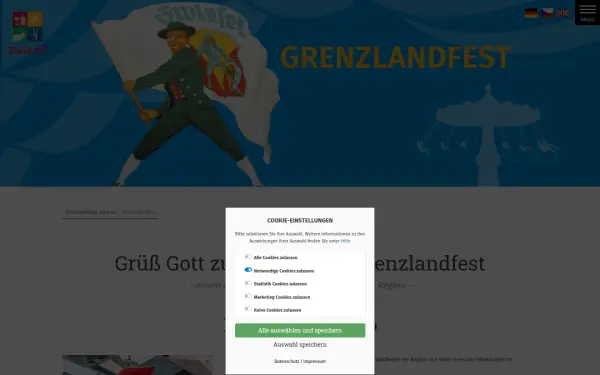 grenzlandfest.zwiesel.de