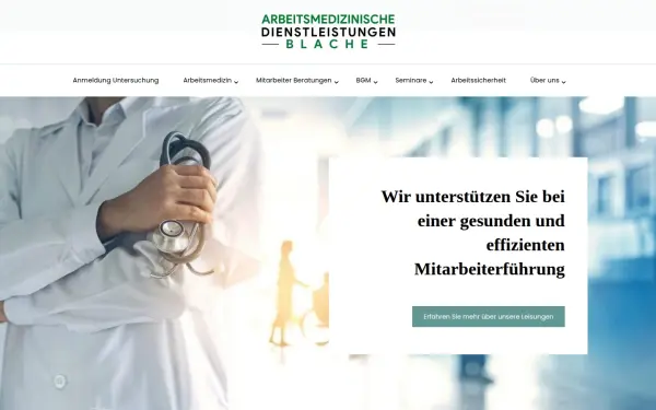 www.arbeitsmedizin-blache.de