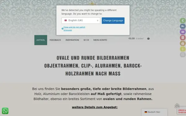 dekorrahmen.de