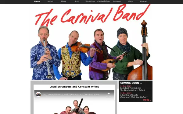 carnivalband.com