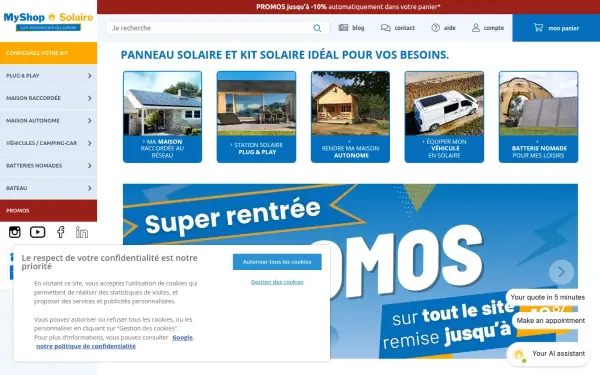 www.myshop-solaire.com