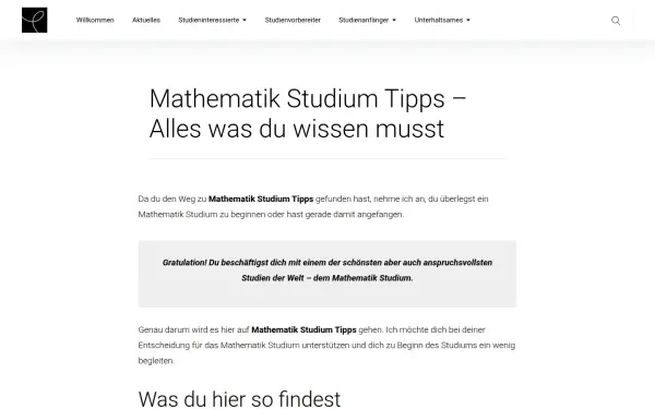 mathematik-studium-tipps.de
