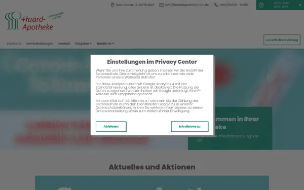 www.haardapothekemarl-app.de