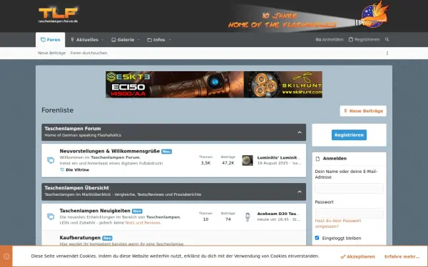 www.taschenlampen-forum.de