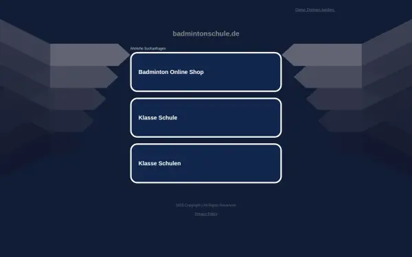 badmintonschule.de