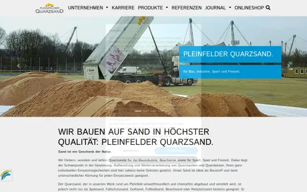 www.pleinfelder-quarzsand.de
