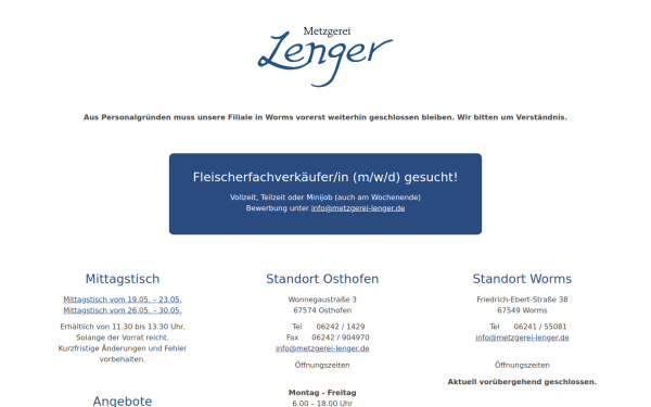 www.metzgerei-lenger.de