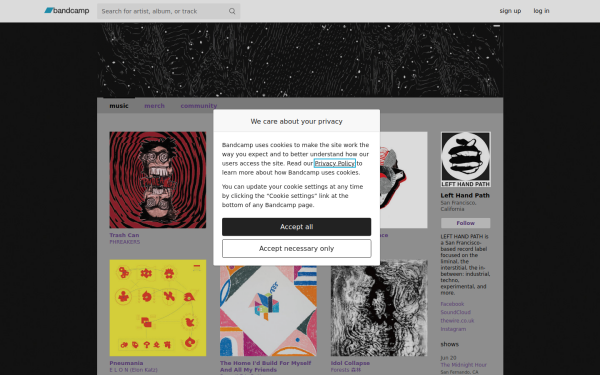 lefthandpathwax.bandcamp.com