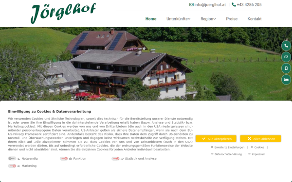 www.gaestepension-egger.at