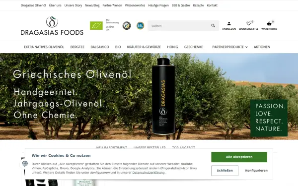 www.dragasias-foods.com