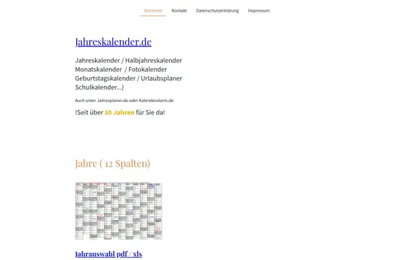 www.jahreskalender.de