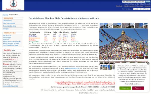 www.gebetsfahnen.de