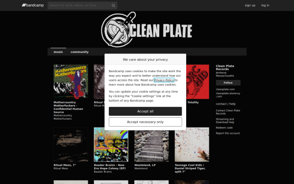 cleanplate.bandcamp.com