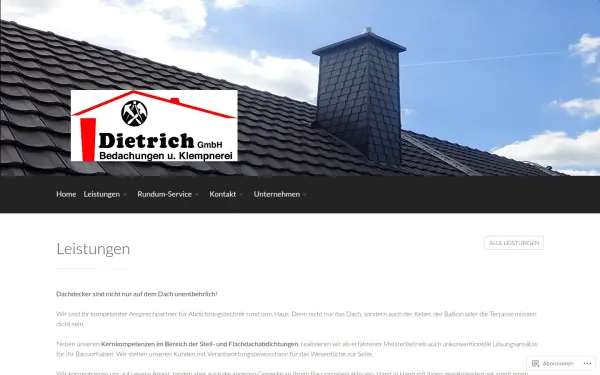 dietrich-bedachung.de