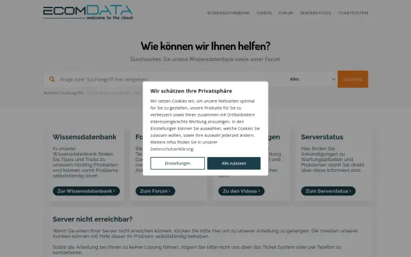 support.ecomdata.de