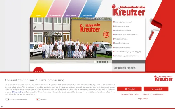 www.malereibetriebe-kreutzer.de