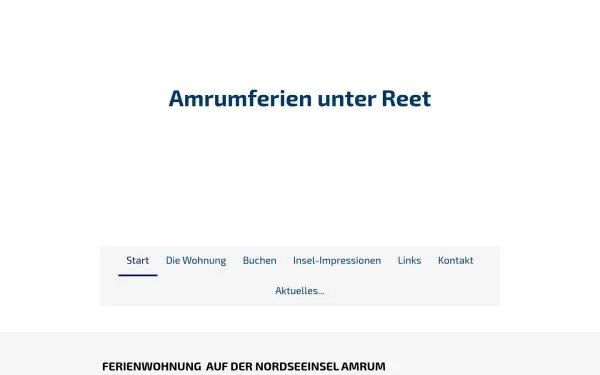 www.amrumferien-unter-reet.de