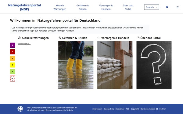 www.naturgefahrenportal.de