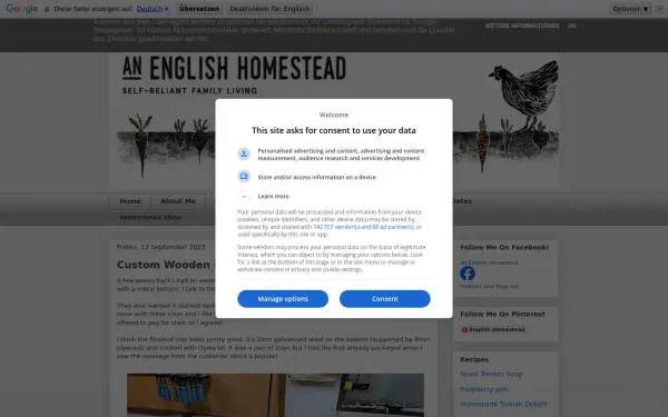 www.englishhomestead.com