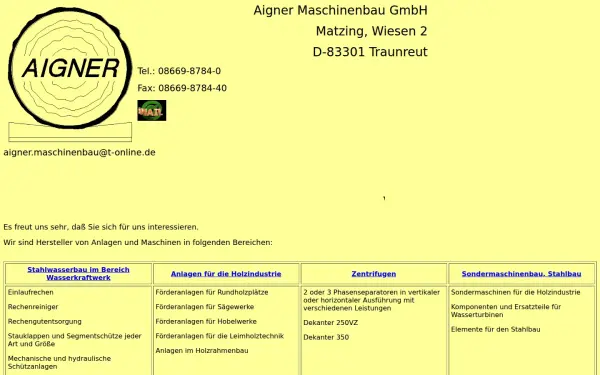 aigner-maschinenbau-gmbh.de