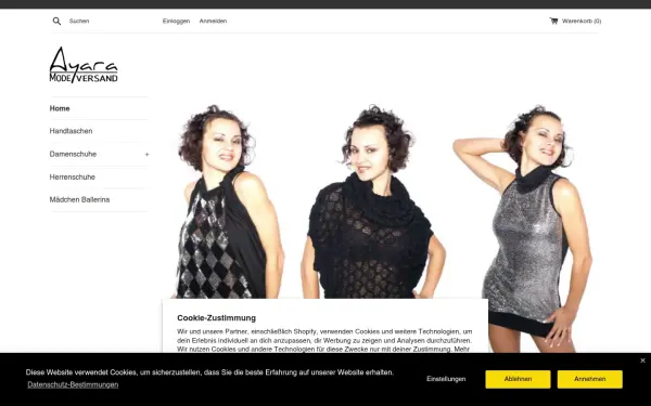 ayara-modeversand.myshopify.com