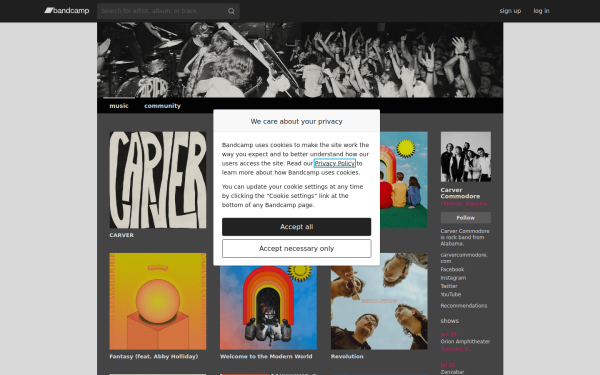 carvercommodore.bandcamp.com