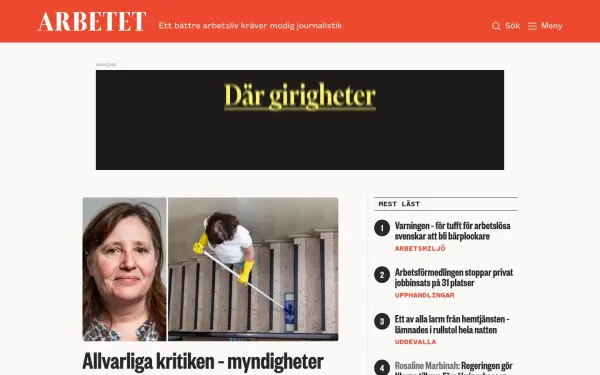 arbetet.se