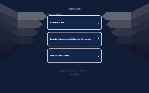 dhlde.de