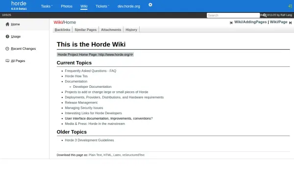 wiki.horde.org