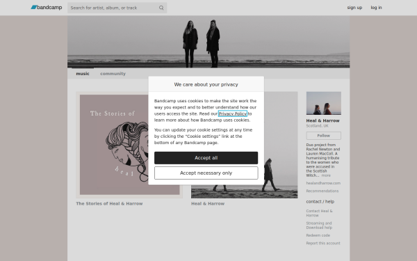 healandharrow.bandcamp.com