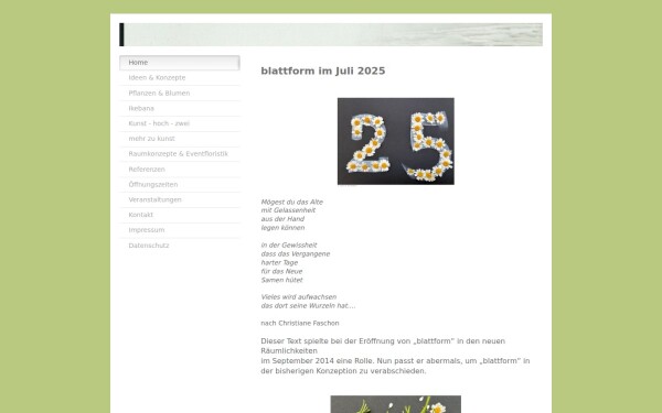 www.blattform-dieblumengalerie.de