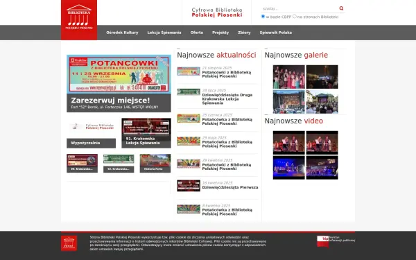 bibliotekapiosenki.pl