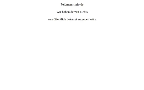 feldmann-info.de
