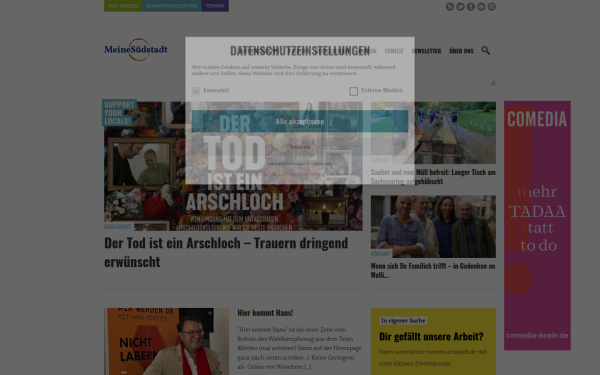 www.meinesuedstadt.de