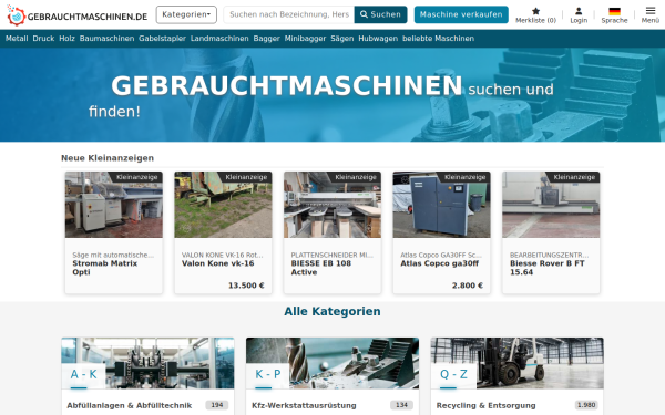 www.gebrauchtmaschinen.de