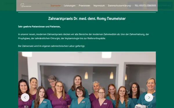zahnarztpraxis-neumeister.de