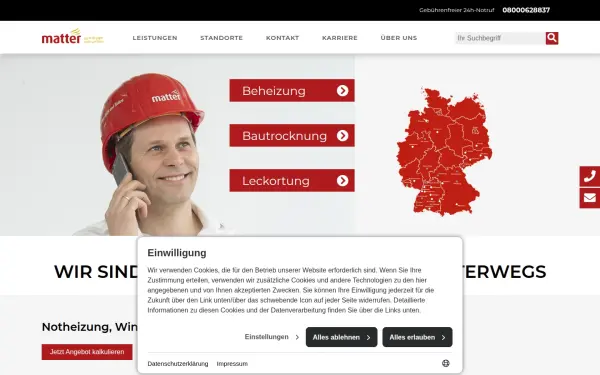 www.bautrocknung-matter.de