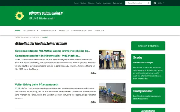 www.gruene-niedenstein.de