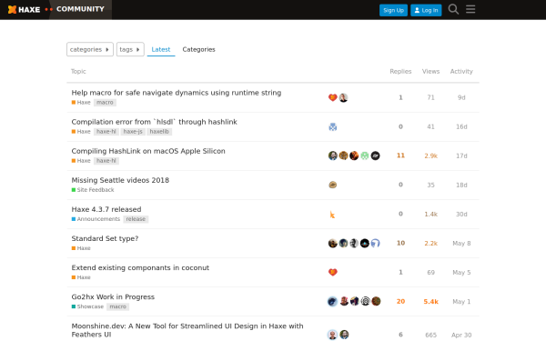 community.haxe.org