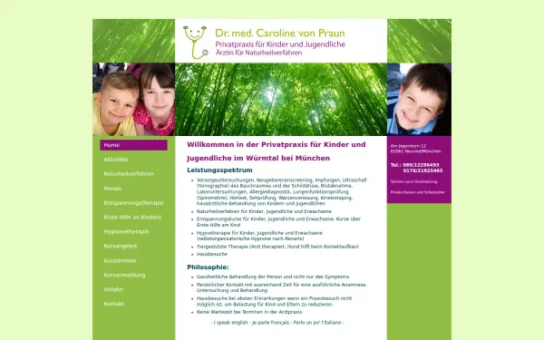 www.dr-von-praun.de