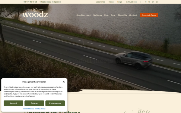www.woodz-lodges.be