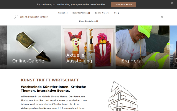 www.galerie-simonemenne.de