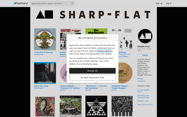 sharp-flat.bandcamp.com