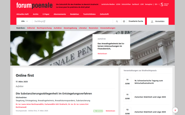 forumpoenale.recht.ch