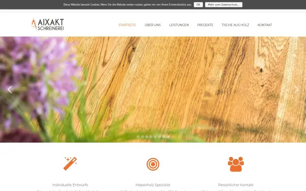 aixakt-schreinerei.de