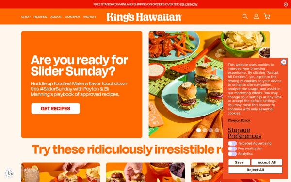 kingshawaiian.com
