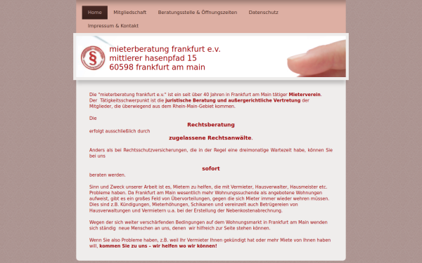 www.mieterberatung-frankfurt.de