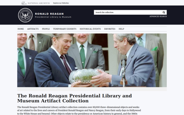 reagan.artifacts.archives.gov
