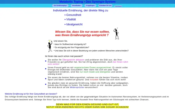 metabolictyping.de