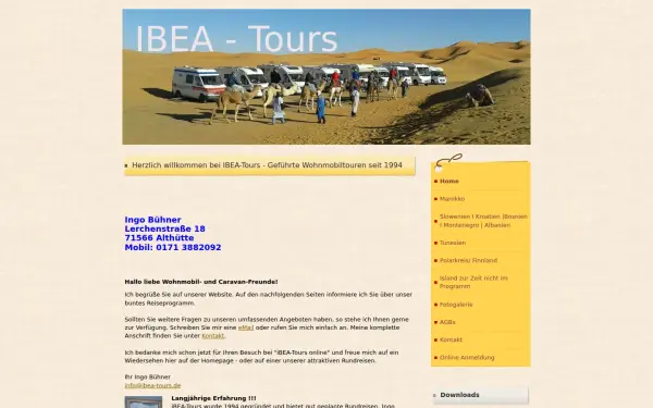 www.ibea-tours.de